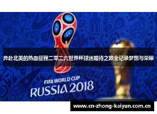 奔赴北美的热血征程二零二六世界杯球迷期待之旅全记录梦想与荣耀 奔赴北美的热血征程二零二六世界杯球迷期待之旅全记录梦想与荣耀
